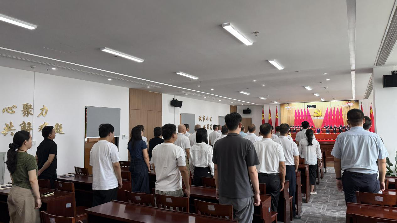 百年风华启新程 砥砺奋进担使命——市林业局组织观看庆祝中国共产党成立105周年大会